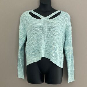 Venus NWT Blue and Green Sweater